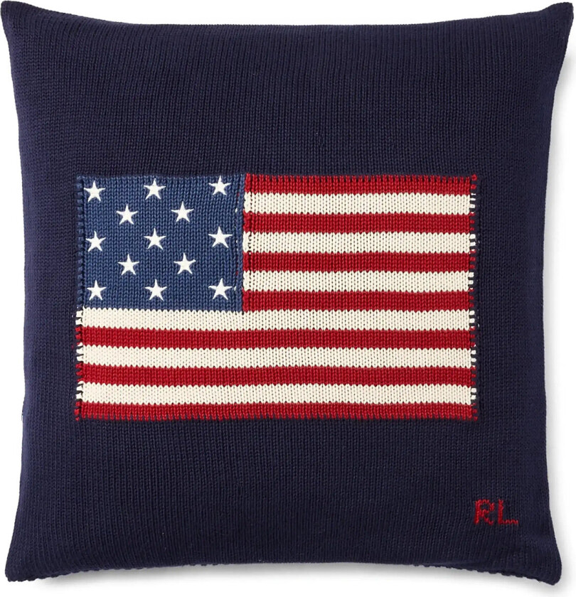 Rlflag Cushion Cover - Navy - 50X50CM