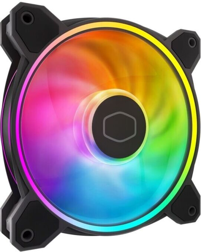 MasterFan MF120 HALO² - Kabinettvifte - 120mm - Svart