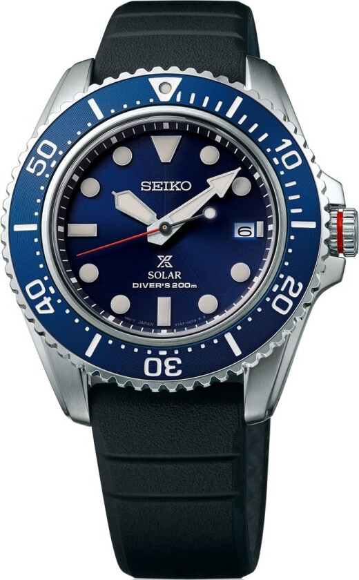 Prospex Solar 200m Diver SNE593P1 - Kvarts - Sølv - Herreklokker - Silikon - Safir