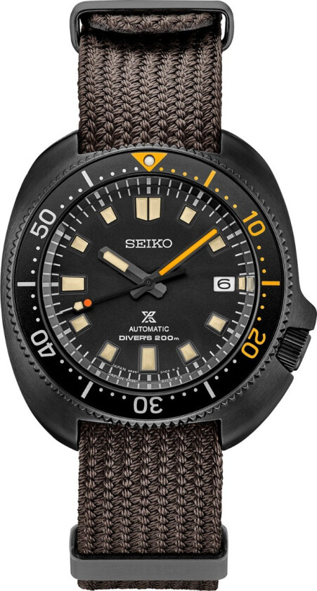 Seiko Prospex Black Series Limited Edition (5500 pieces worldwide) Automatic Diver SPB257J1 - Automatisk - Sort - Herreklokker - Stoff - Safir