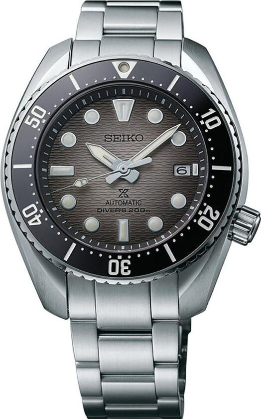 Prospex King Sumo Grey Gradation Automatic Diver SPB323J1 - Automatisk - Sølv - Herreklokker - Rustfritt stål - ledd m/pin - Safir
