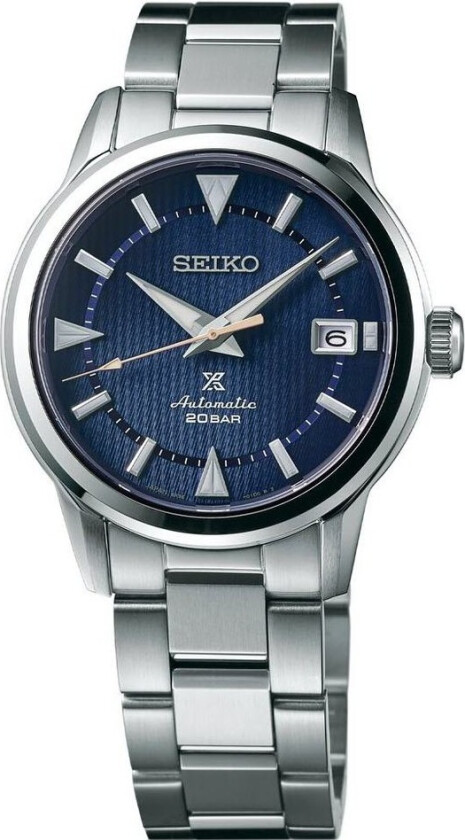 Prospex Deep Lake Alpinist SPB249J1 - Automatisk - Sølv - Herreklokker - Rustfritt stål - ledd m/pin - Safir