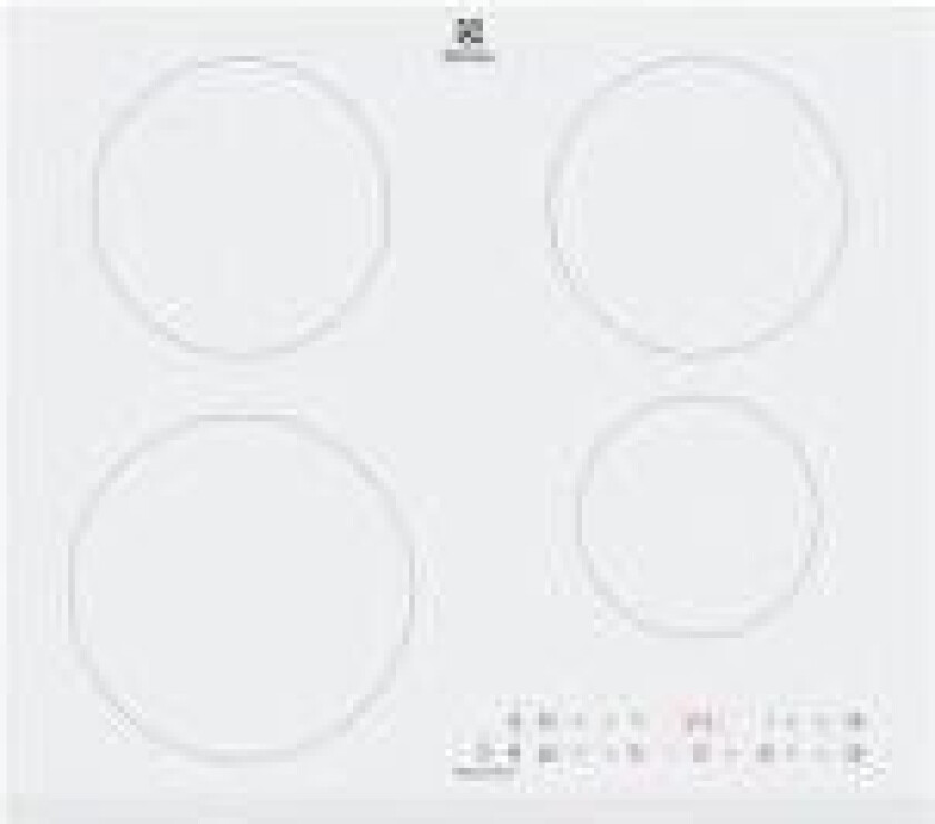 LIR60430BW, Hvit, Innebygget, 60 cm, Sonebasert induksjon, 4 zone(s), 4 zone(s)