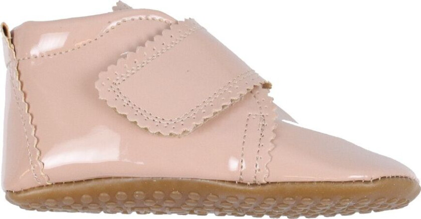 Tøfler - Borrelås Kamskjell - Dusty Rose Patent - - 25 - Tøfler