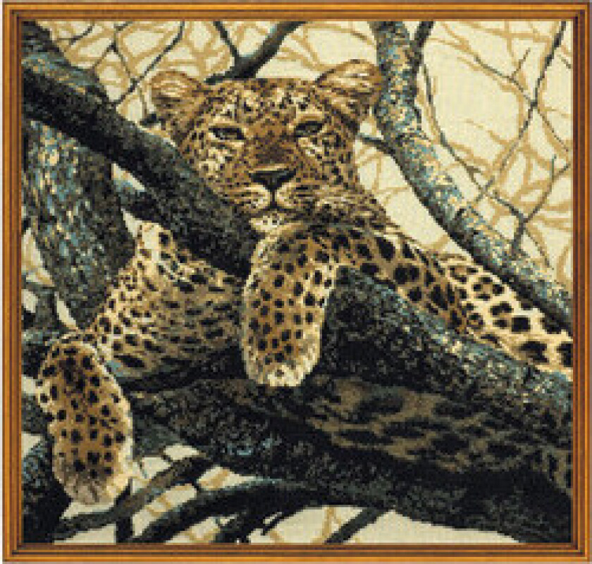 Broderipakke Bilde Leopard