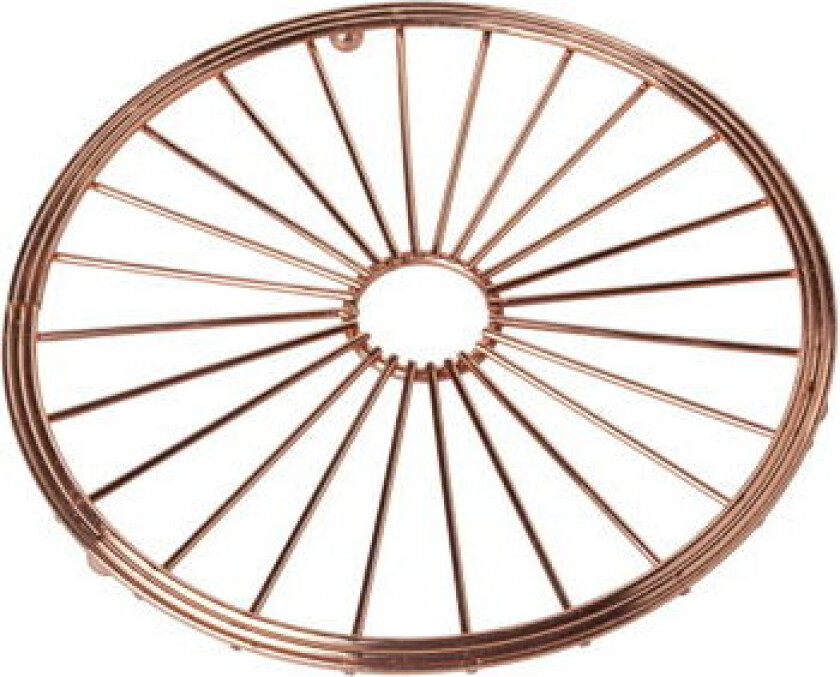 Bordbrikke Kobberbelagt Ø20cm