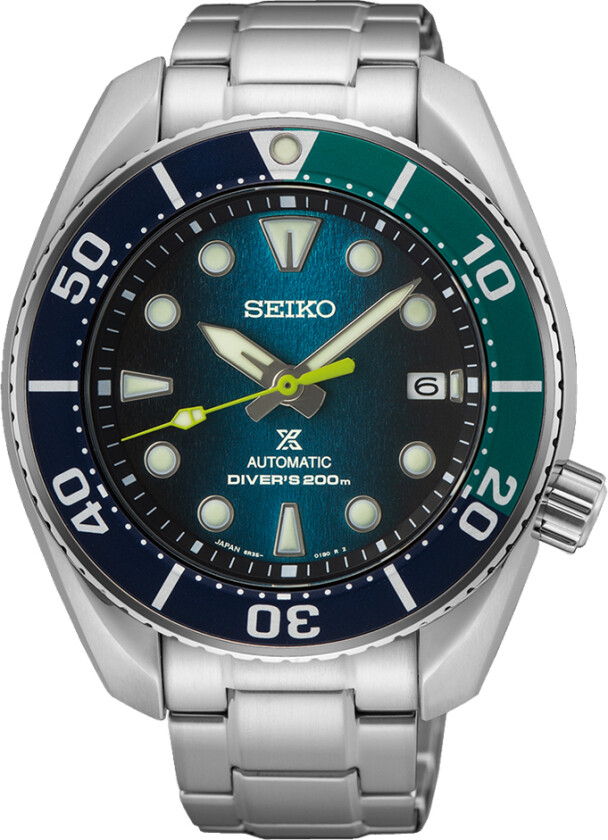 Prospex European Limited Edition SPB431J1 - Automatisk - Sølv - Herreklokker - Rustfritt stål - ledd m/pin - Safir