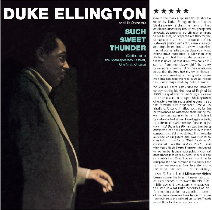 Duke Ellington Such Sweet Thunder CD