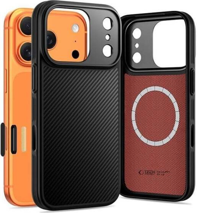 Kevlar Aramid MagSafe Case for iPhone 17 Pro Max - Black