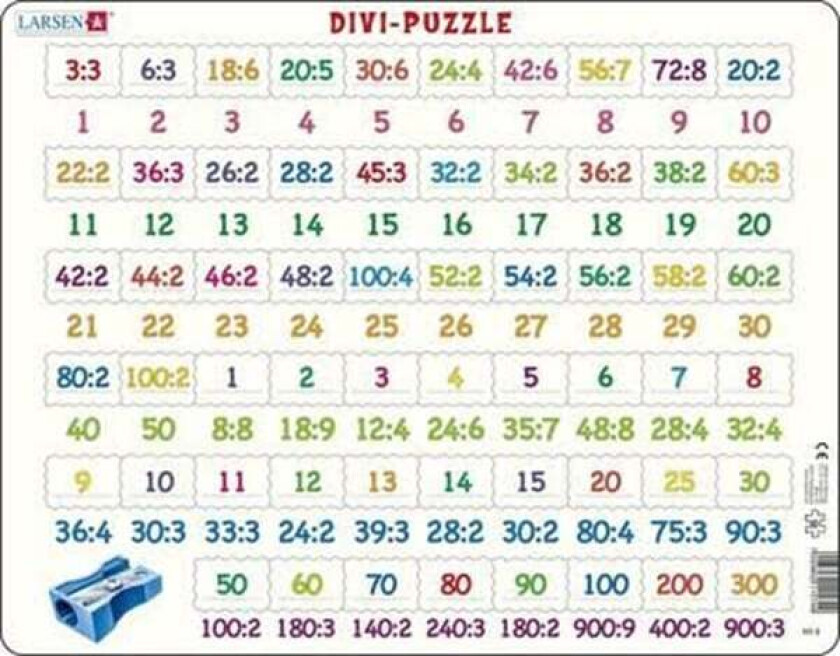 Jigsaw Puzzle Divi-Puzzle - 58 pieces Maxi (36.5x28.5 cm) Gulv
