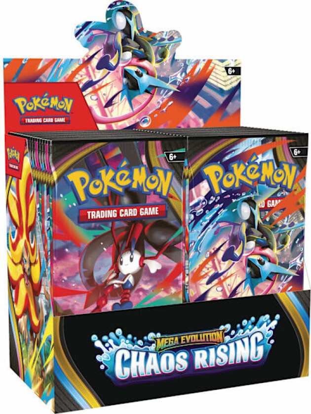 TCG: Mega Evolution 4 - Chaos Rising Booster Display