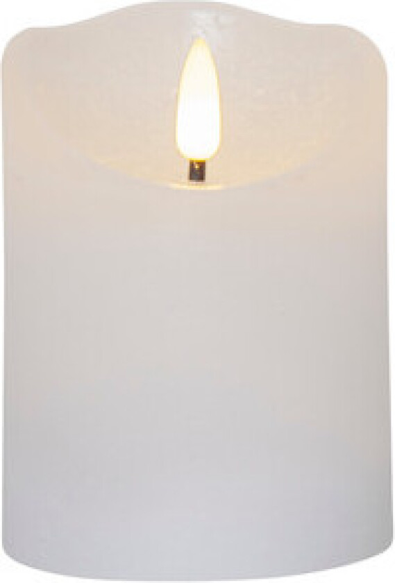 LED Kubbelys Flamme Rustic
