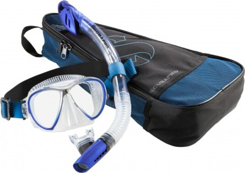 Bilde av snorkelsæt Synergy Twin COMBO Clear/Blue