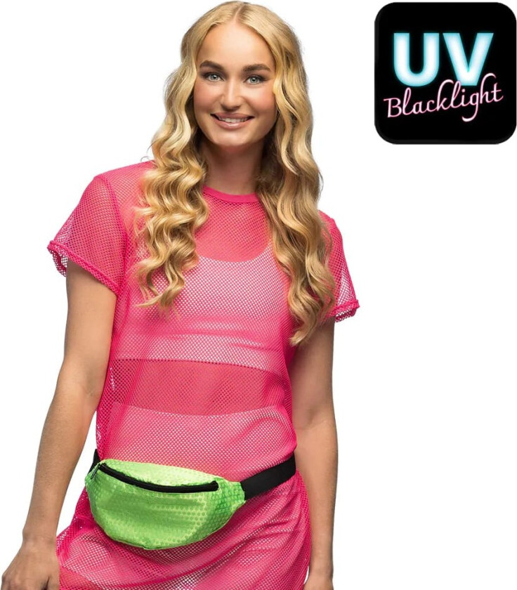 Neon Grønn UV Rumpetaske