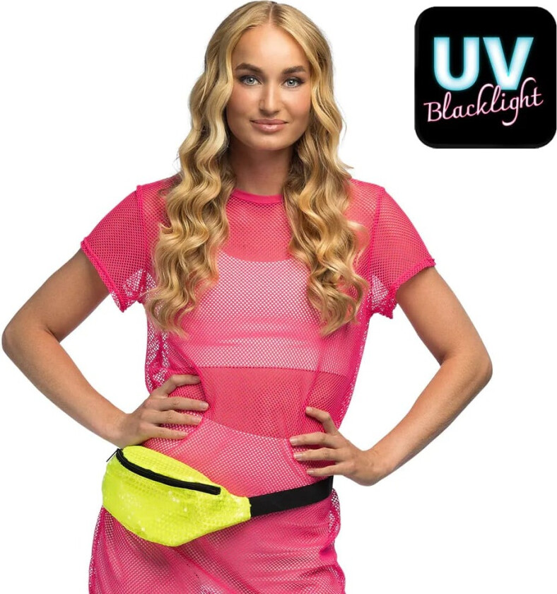 Neon Gul UV Rumpetaske