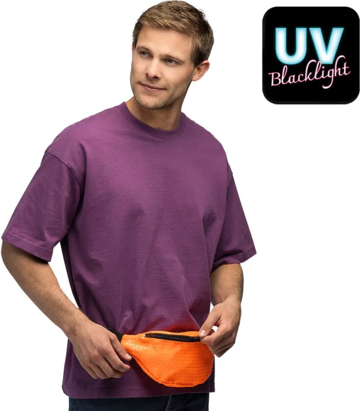 Neon Orange UV Rumpetaske