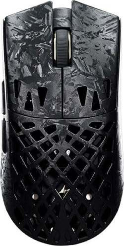 Blazing Sky GHOST Ultimate Hollow Carbon Fiber Wireless Gaming Mouse - Gaming mus - Optisk - 5 - Svart
