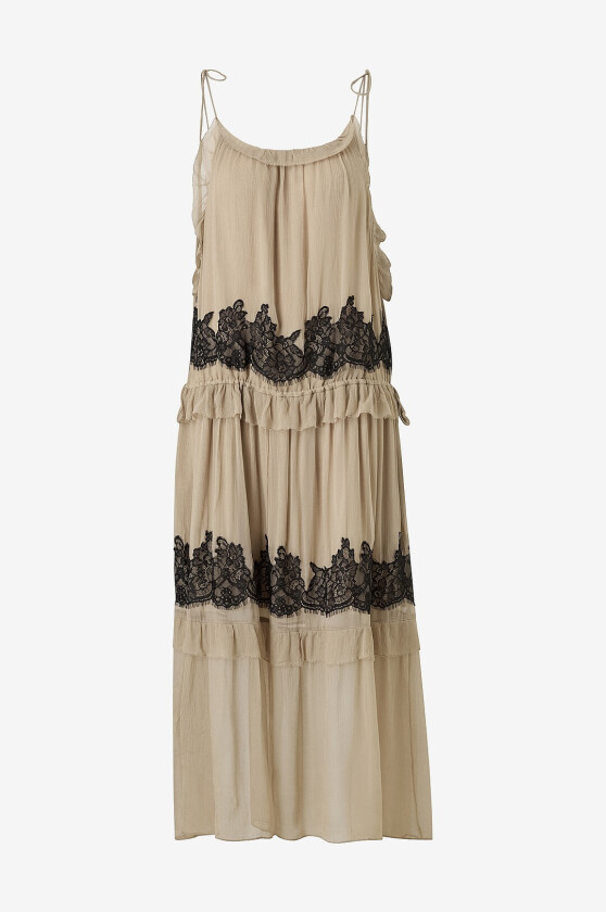 Maxikjole Lynda Maxi Dress - Beige