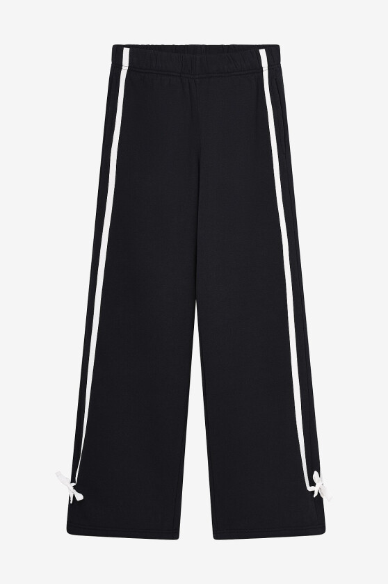 Sweatpants med brede bein - Grå