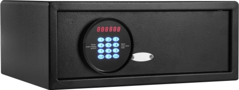GOsafe H195, Frittstående safe, Sort, Kode, 26 l, Polypropylen (PP), 195 mm
