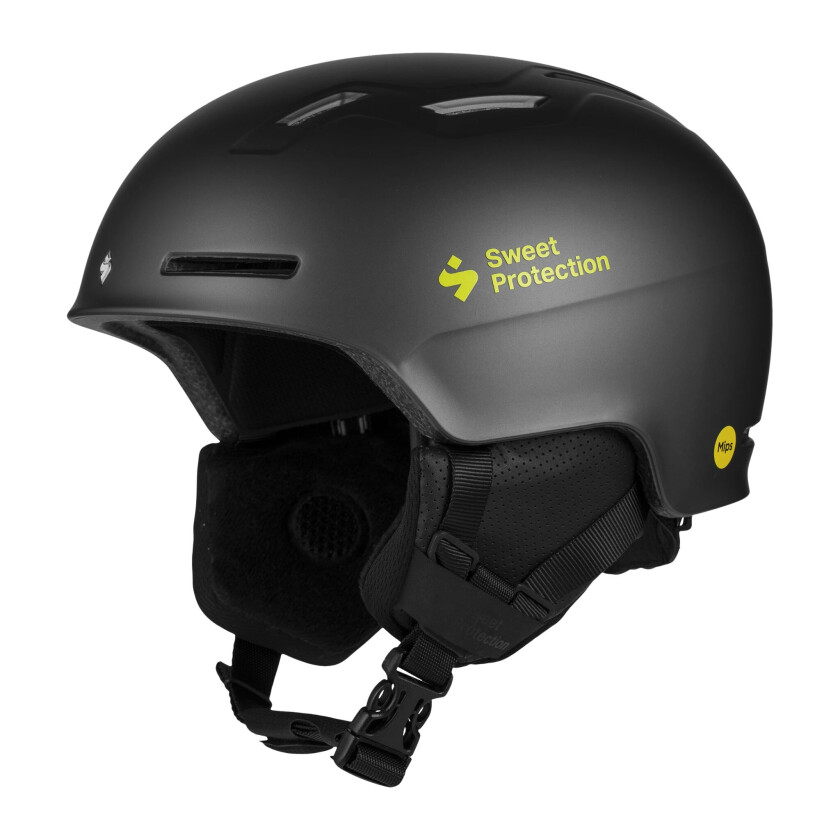 Juniors' Winder Mips Helmet S/M, Slate Gray/Fluo