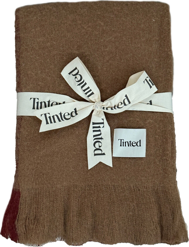 Tunell Wool pläd 130 x 170 cm - Pledd og tepper - Brun - Ull