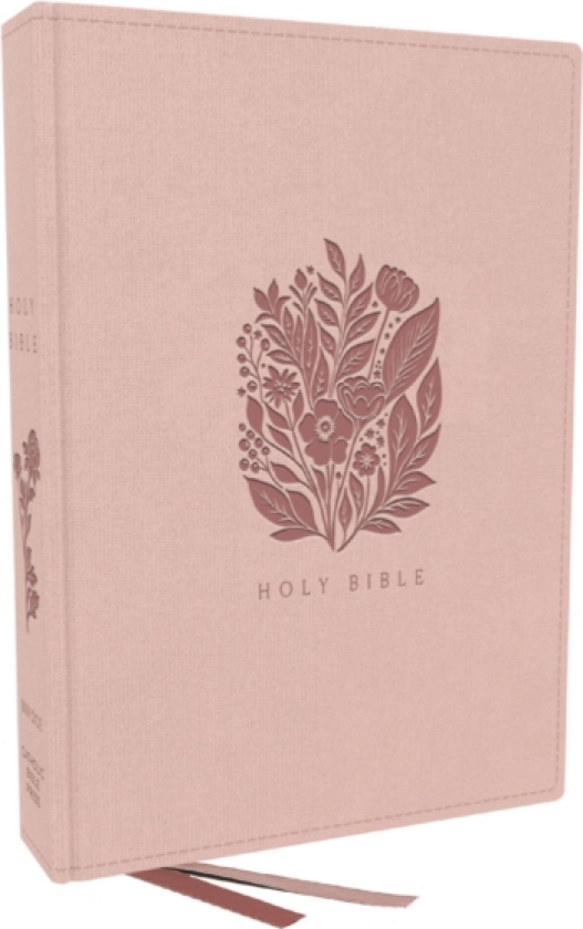 RSV2CE Catholic Bible, Journal Edition, Pink Cloth over Board, Comfort Print