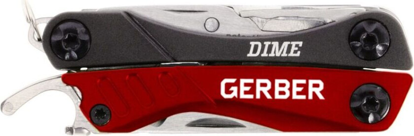 Dime Multi-Tool Red OneSize, Red
