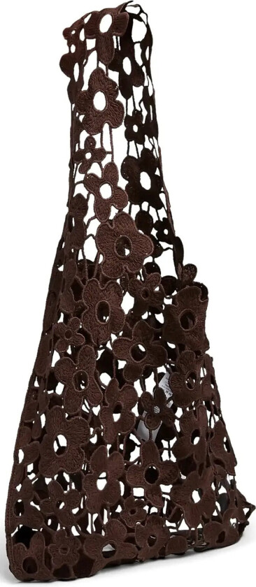 Pcpernille Flower Lace Bag - Brown - ONE SIZE