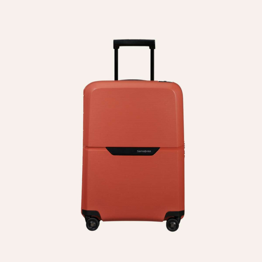 Magnum Eco Hard Kabin Koffert 55 Cm 4 Hjul Oransje