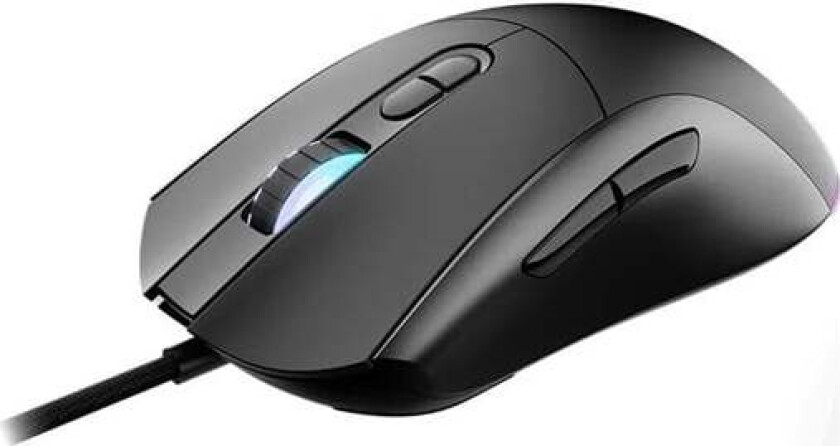 FORGE GM320 - mouse - USB 2.0 - Mus - Optisk - 7 - Svart