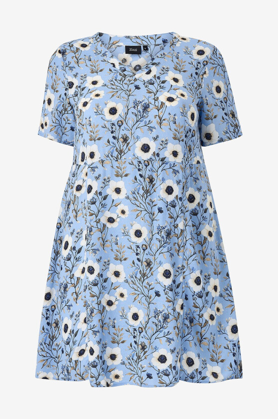 Kjole vBella Abk Dress - Blå