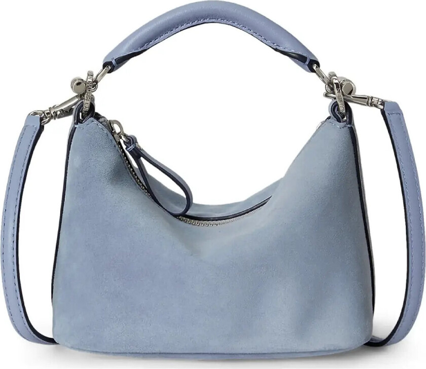 Suede Mini Blaike Shoulder Bag - Blue - ONE SIZE
