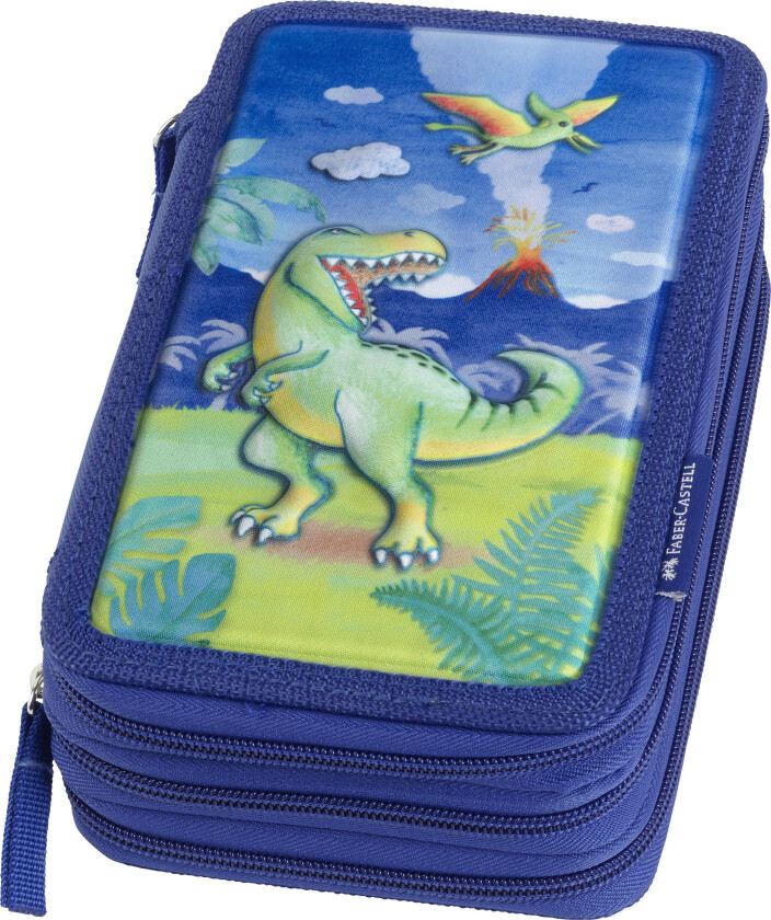 Triple Decker pencil case - Dinosaur (573044 )