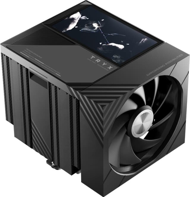 TURRIS 620 120mm Dual-Tower CPU luftkjøler (sort)