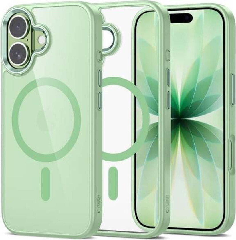 MagMat MagSafe Case for iPhone 17 - Clear Green