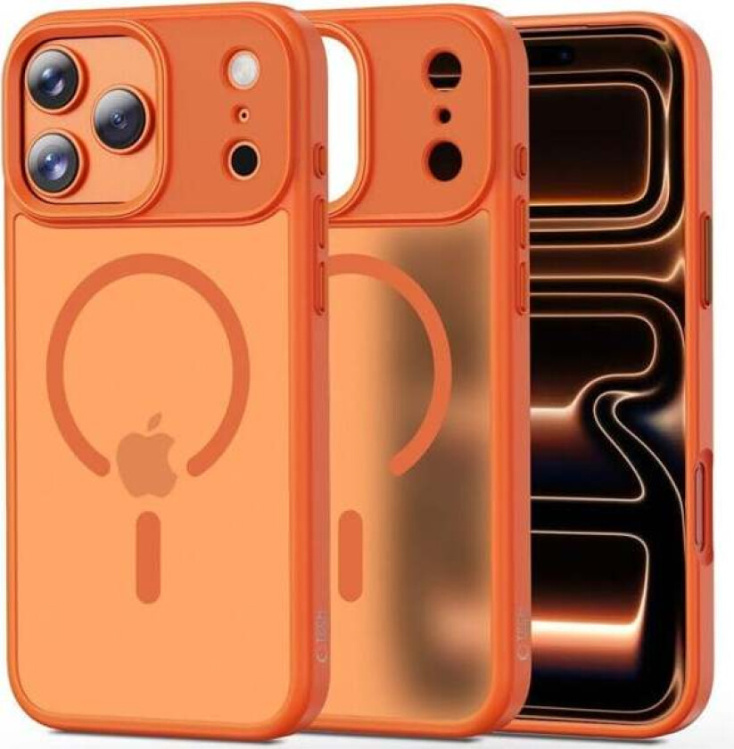 MagMat MagSafe Case for iPhone 17 Pro Max - Orange