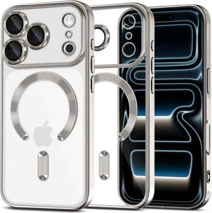 MagFlex MagSafe Case for iPhone 17 Pro Max - Clear Silver
