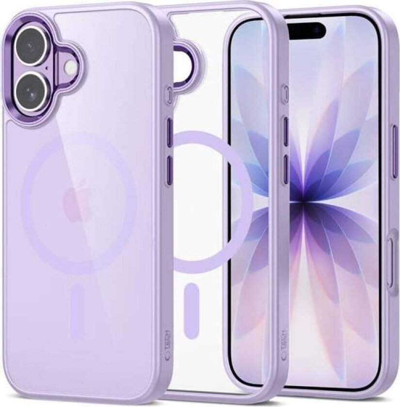 MagMat MagSafe Case for iPhone 17 - Clear Purple