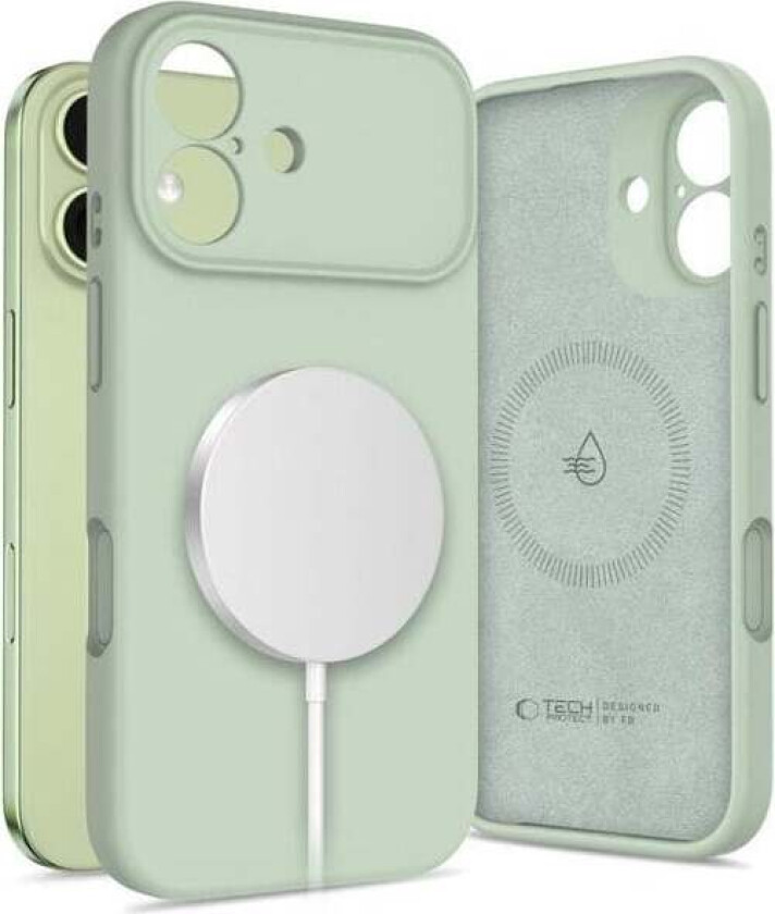 Silicone MagSafe Case for iPhone 17 - Green