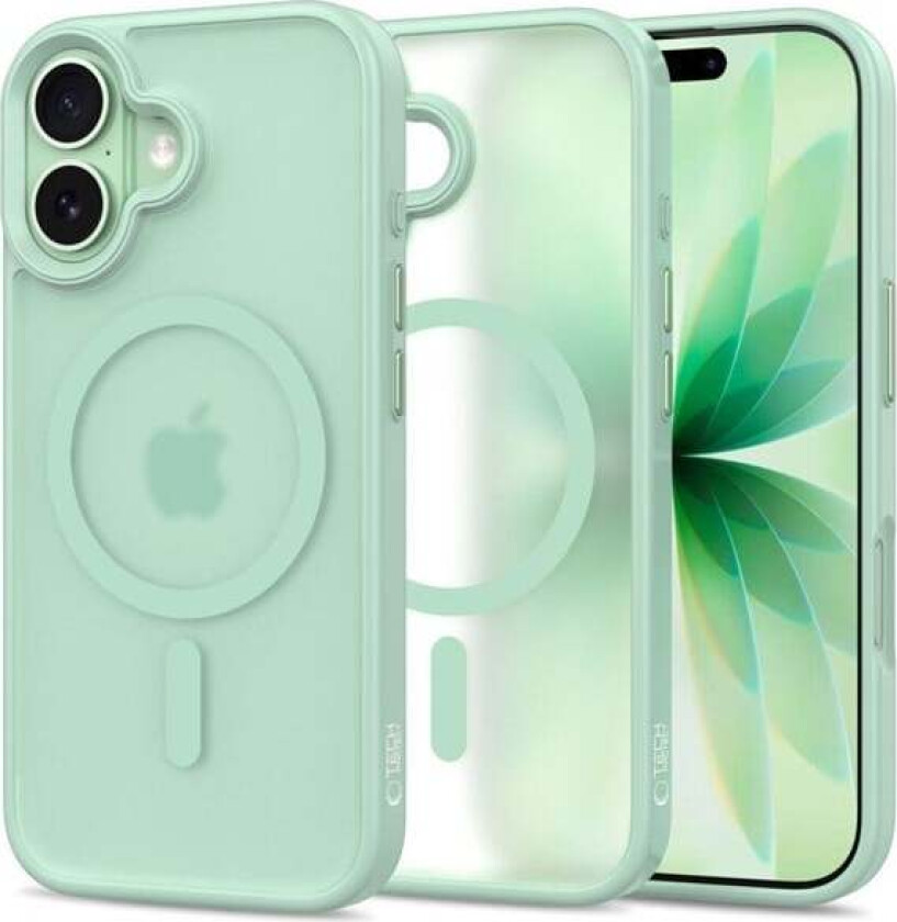 MagMat MagSafe Case for iPhone 17 - Clear Green