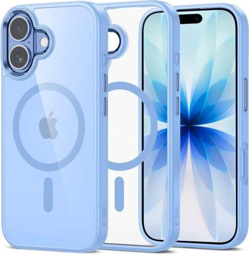 MagMat MagSafe Case for iPhone 17 - Clear Blue