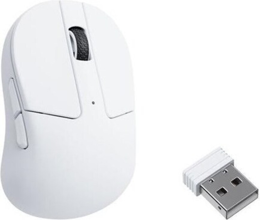 M4 8K Wireless - Gaming mus - Optisk - 5 - Hvit