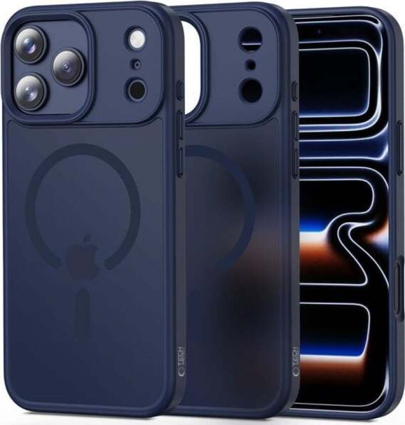 MagMat MagSafe Case for iPhone 17 Pro - Navy Blue
