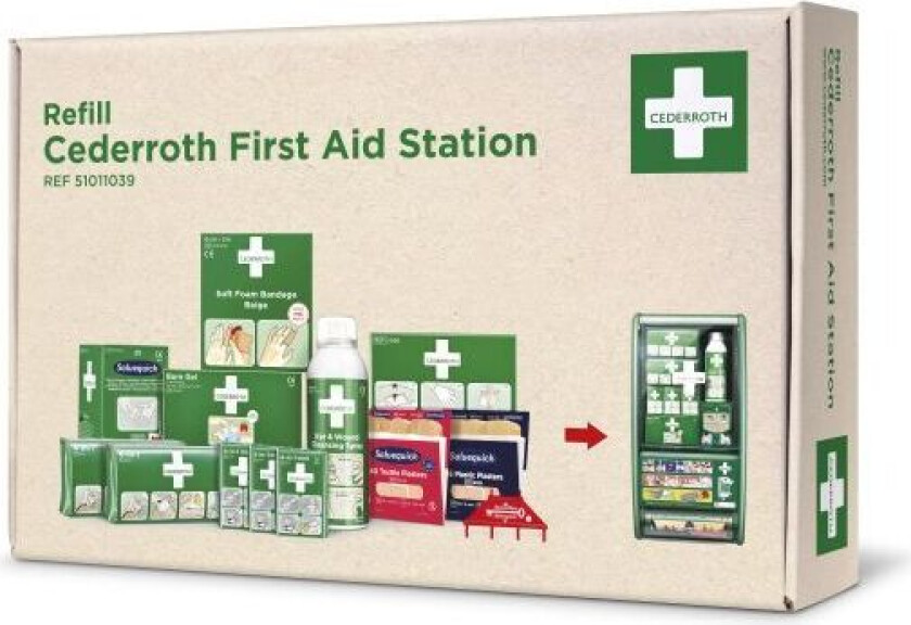 51011039 Påfyllingspakke til førstehjelpsstasjon