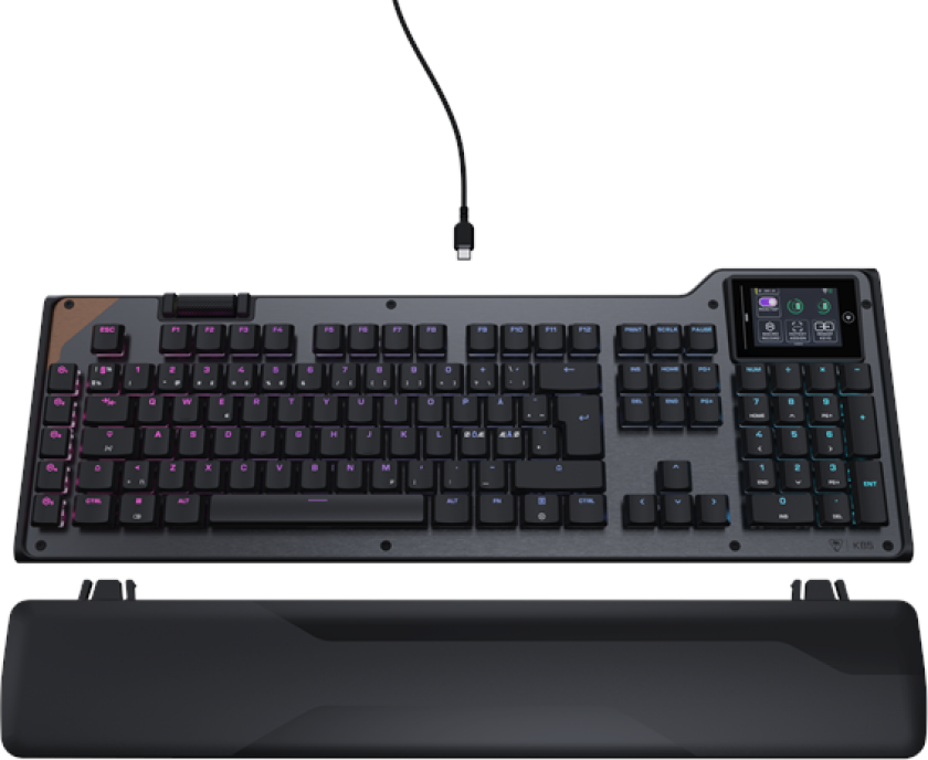 Command KB5 - Black - Gamingtastatur - Nordisk