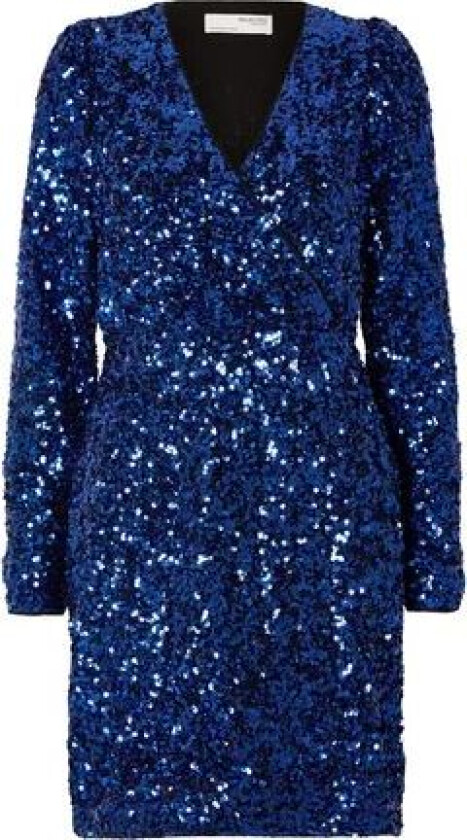 Danna LS Short Sequins Dress - Surf The Web 38