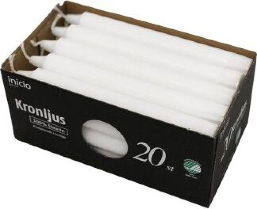 Bilde av KRONELYS INICIO STEARIN BRENNETID 6,5H 20PK