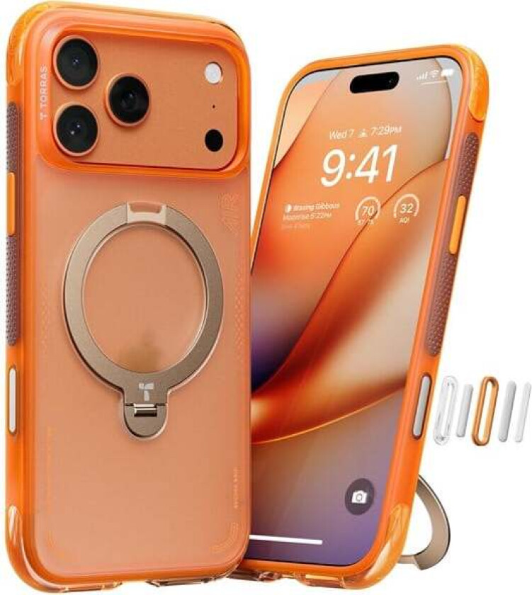 Ostand Q3 Air horizon orange - iPhone 17 P