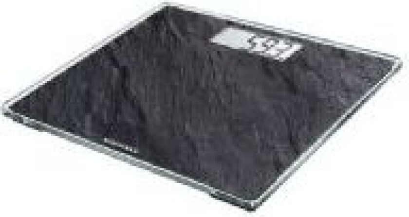 Style Sense Compact 300, Elektronisk personvekt, 180 kg, 100 g, Sort, Sølv, kg, lb, ST, firkant